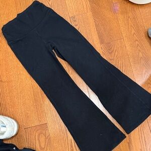 Old Navy Black High-Rise Flare Pants